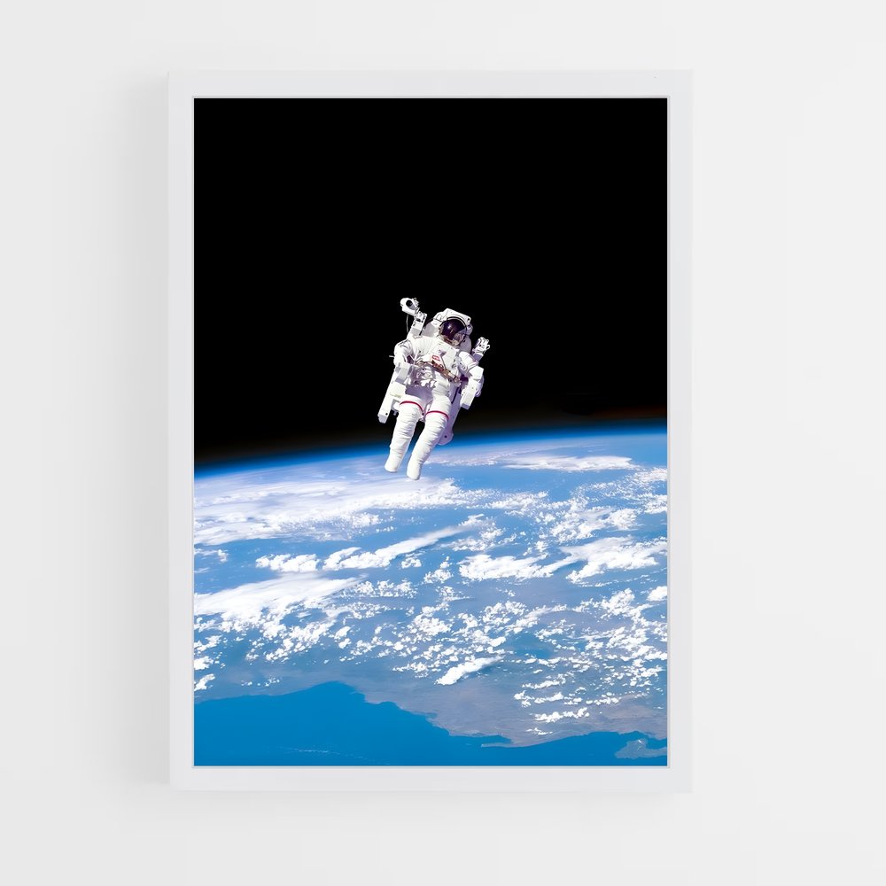 astronaut-2 cadre Blanc