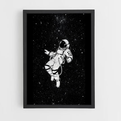 astronaut-3 cadre Noir