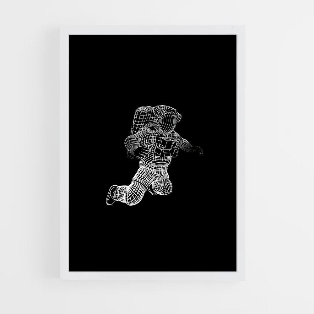 astronaut-6 cadre Blanc