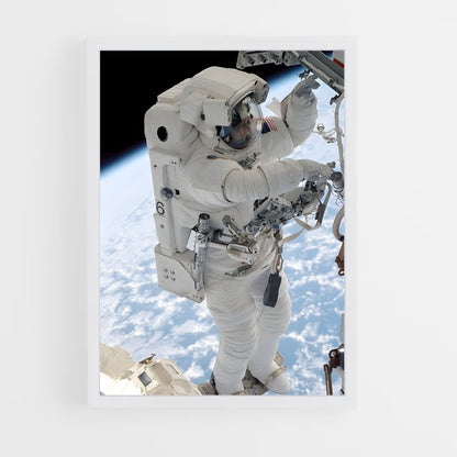 astronaut-7 cadre Blanc