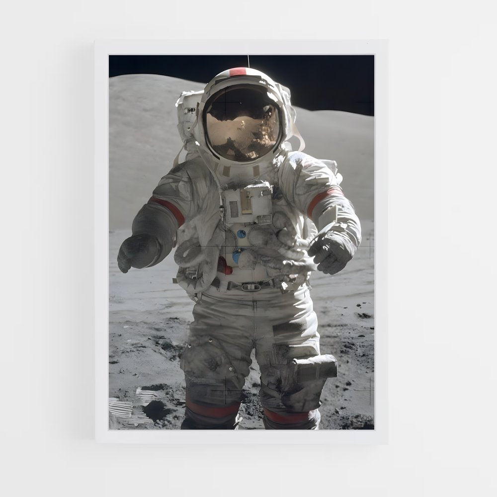 astronaut-9 cadre Blanc