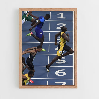 athletism-2 cadre Bois clair