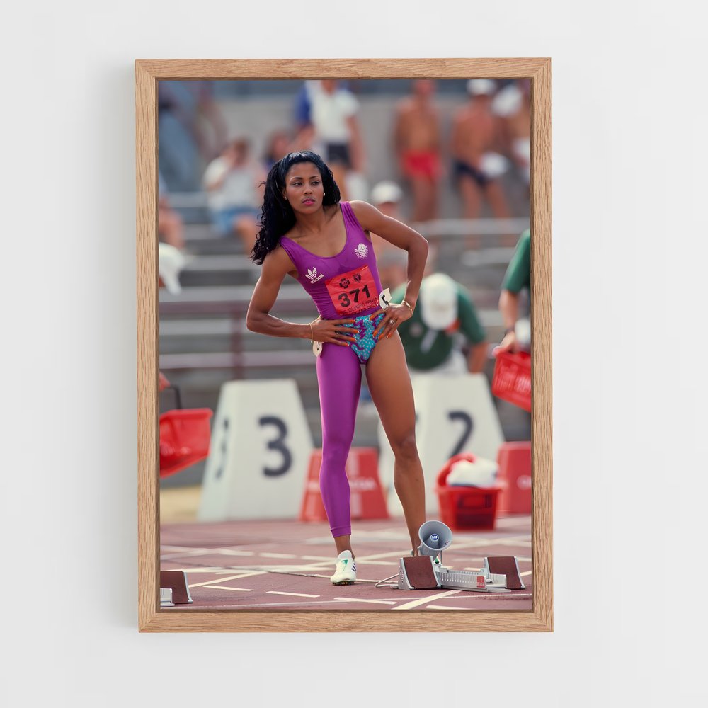 athletism-7 cadre Bois clair