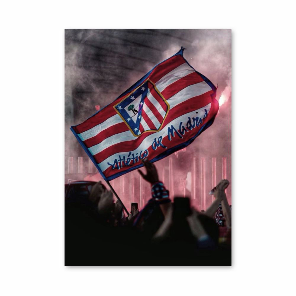 Póster Afición del Atlético de Madrid