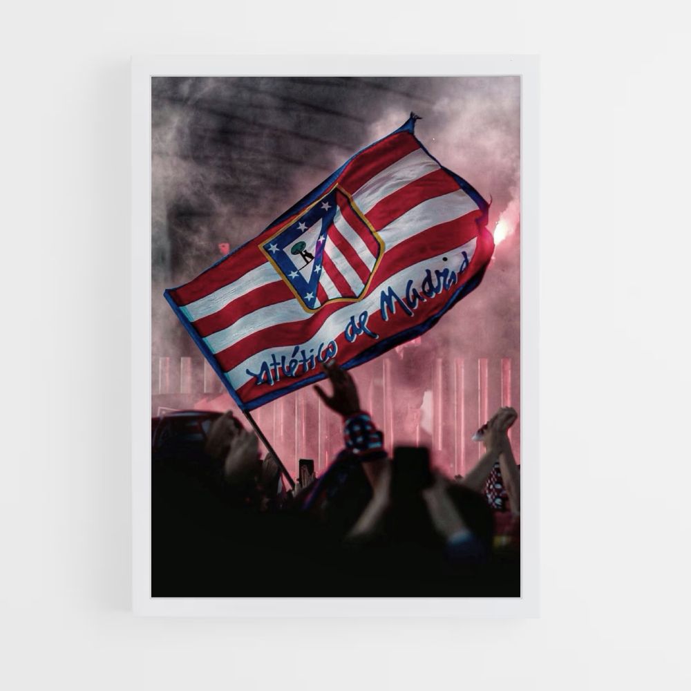 Póster Afición del Atlético de Madrid