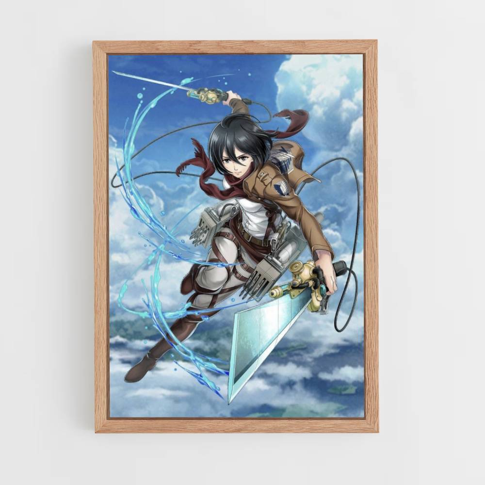 Mikasa Póster