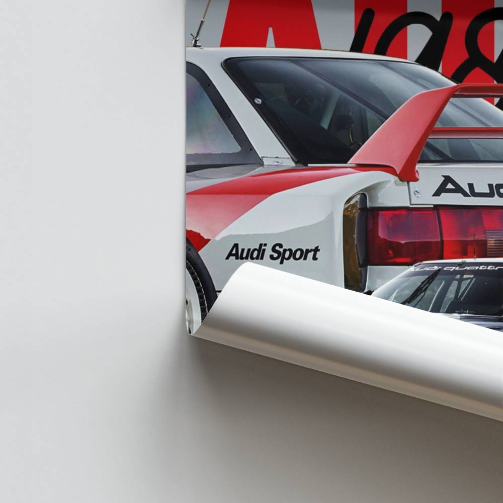 Póster Audi 90 Quattro