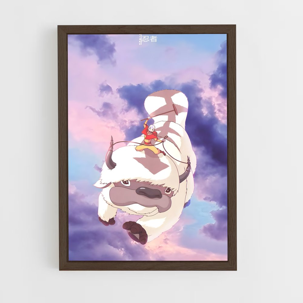 avatar-air-4 cadre Bois foncé