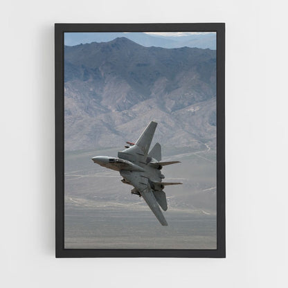 Figura de avión de combate Póster