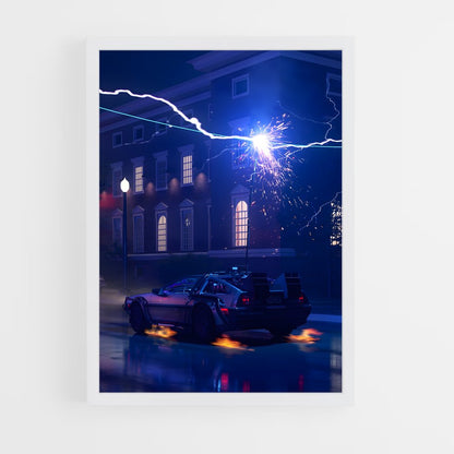 back-to-the-future-11 cadre Blanc