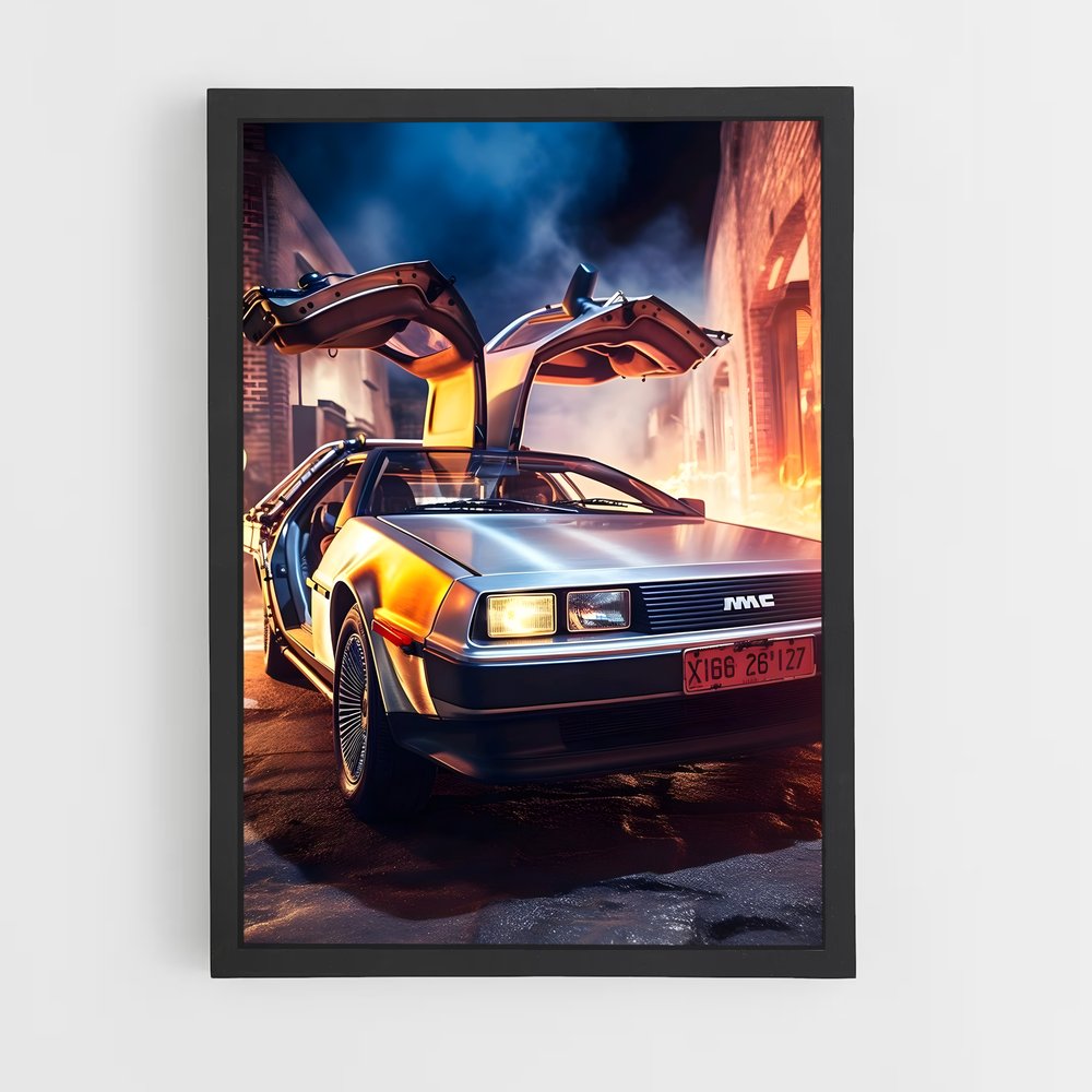 back-to-the-future-9 cadre Noir