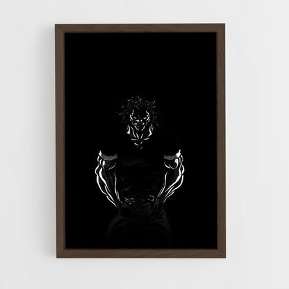 baki-2 cadre Bois foncé