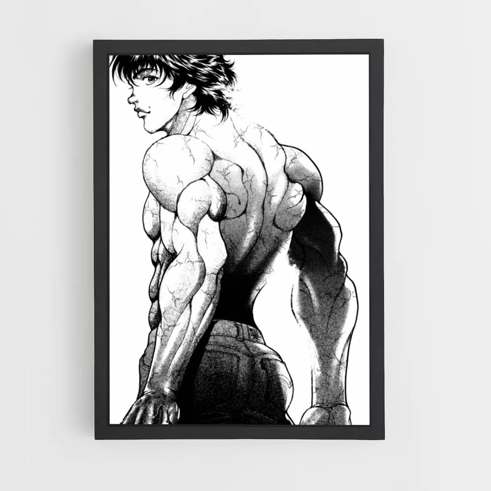 Músculo Baki Póster