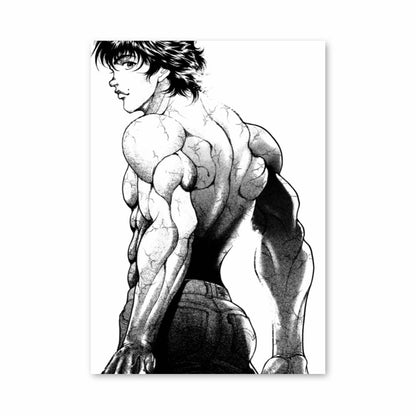 Músculo Baki Póster