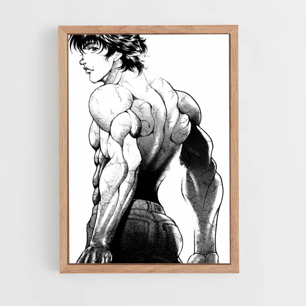 Músculo Baki Póster