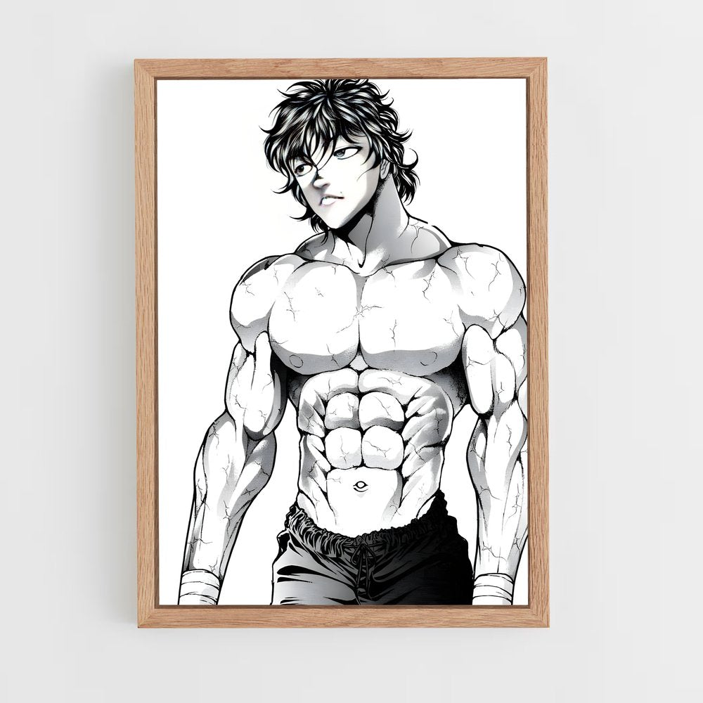baki-6 cadre Bois clair