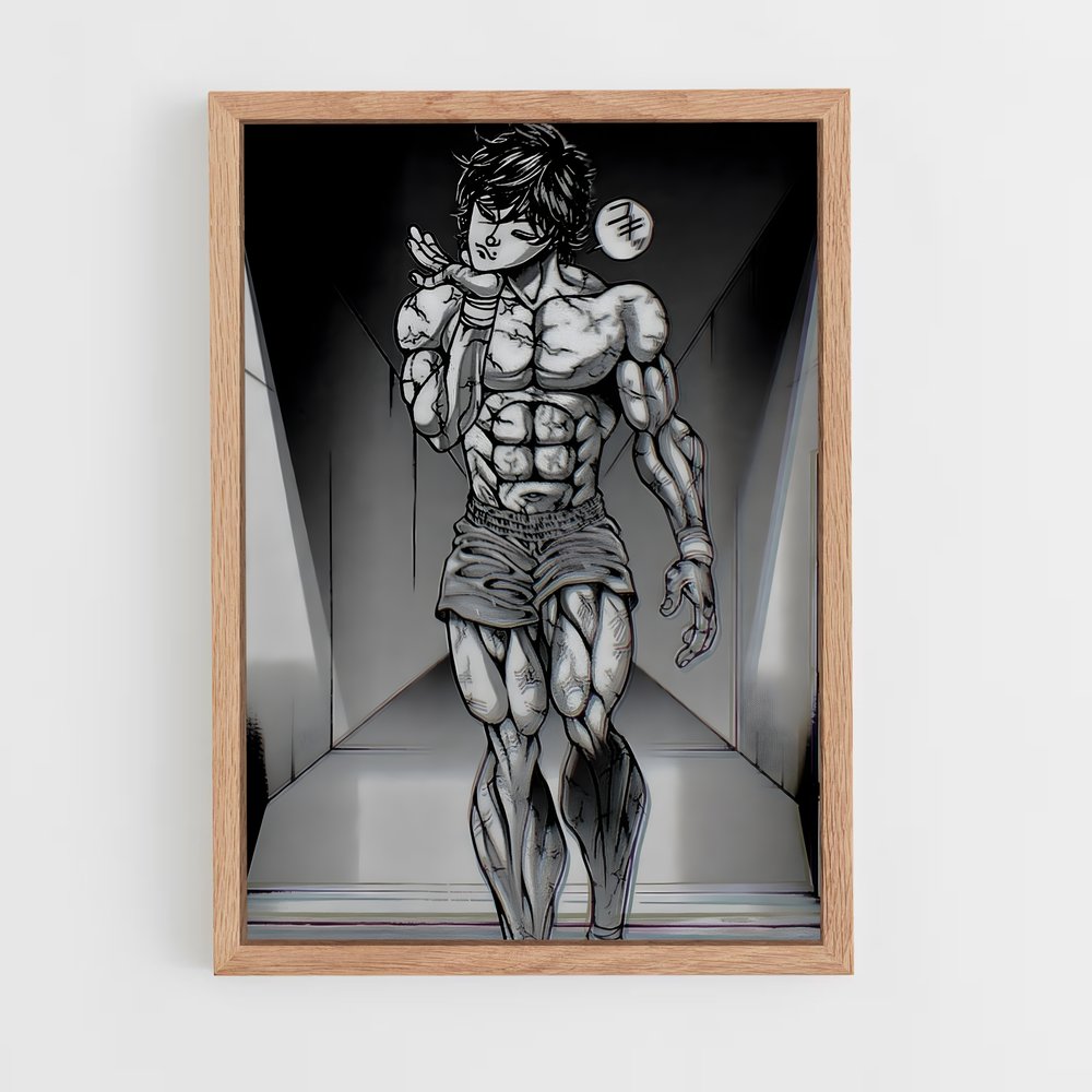 baki-8 cadre Bois clair