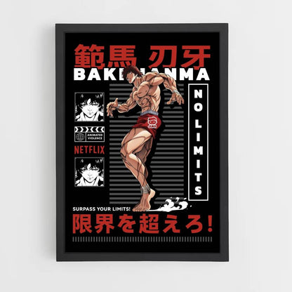 Baki japonés Póster