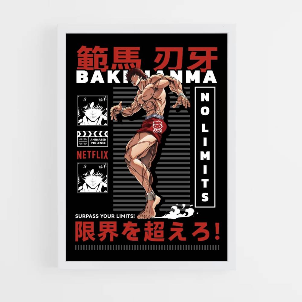 Baki japonés Póster