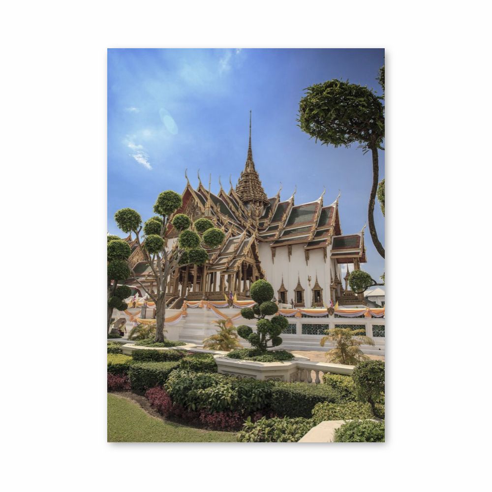 Póster Templo de Bangkok