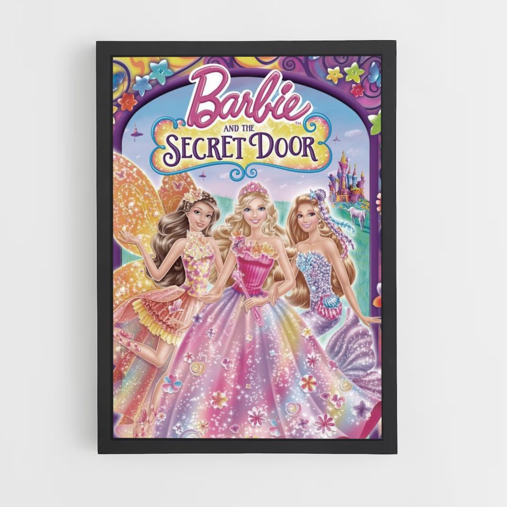 Póster Barbie Puerta Secreta