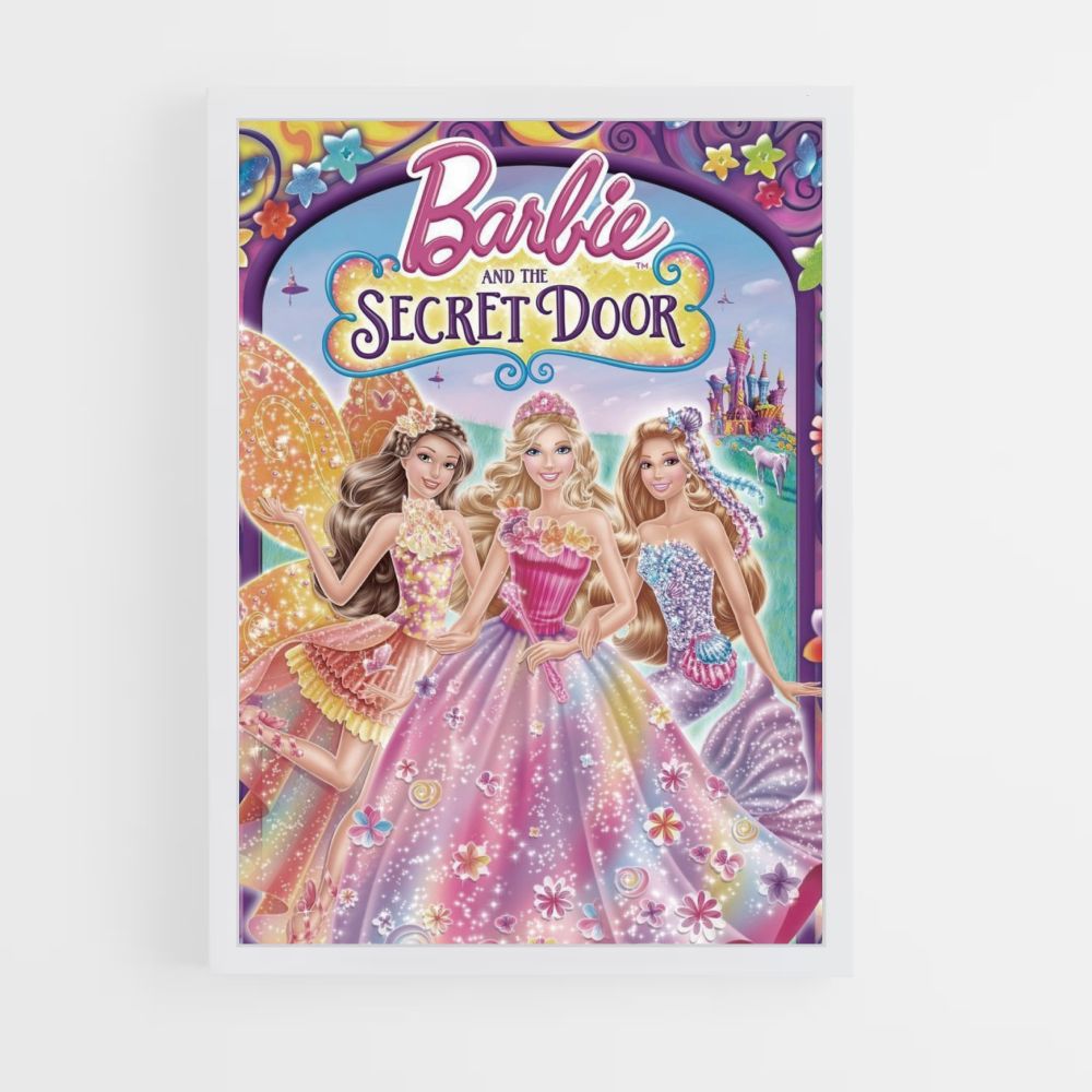 Póster Barbie Puerta Secreta