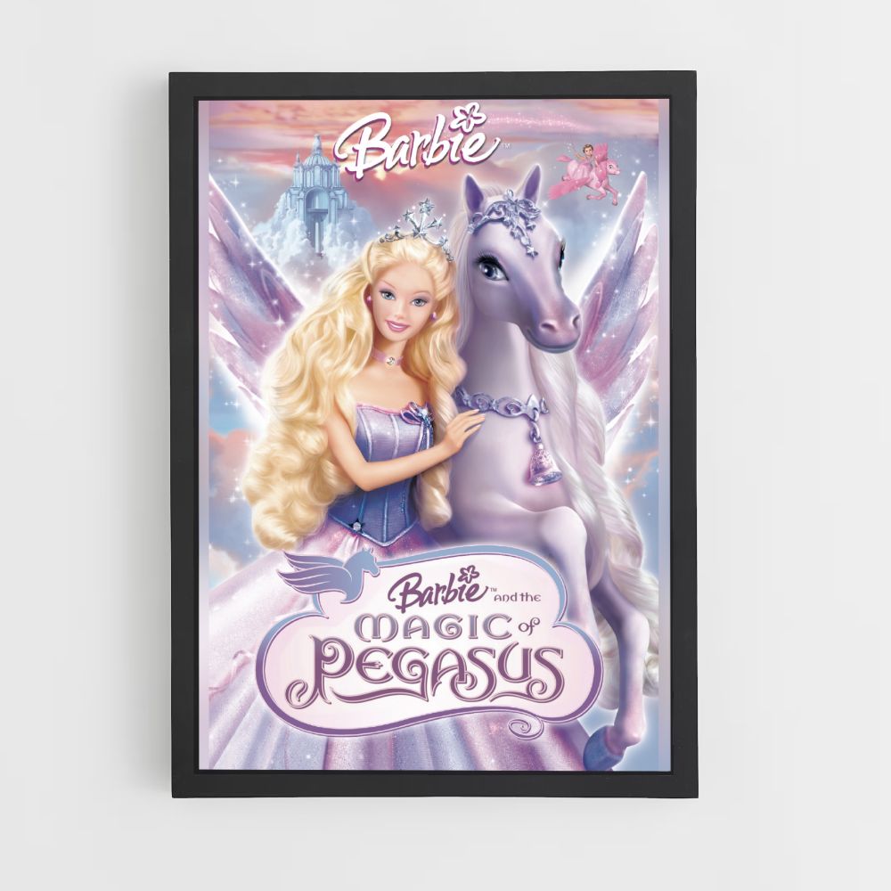 Póster Barbie Mágica Pegaso