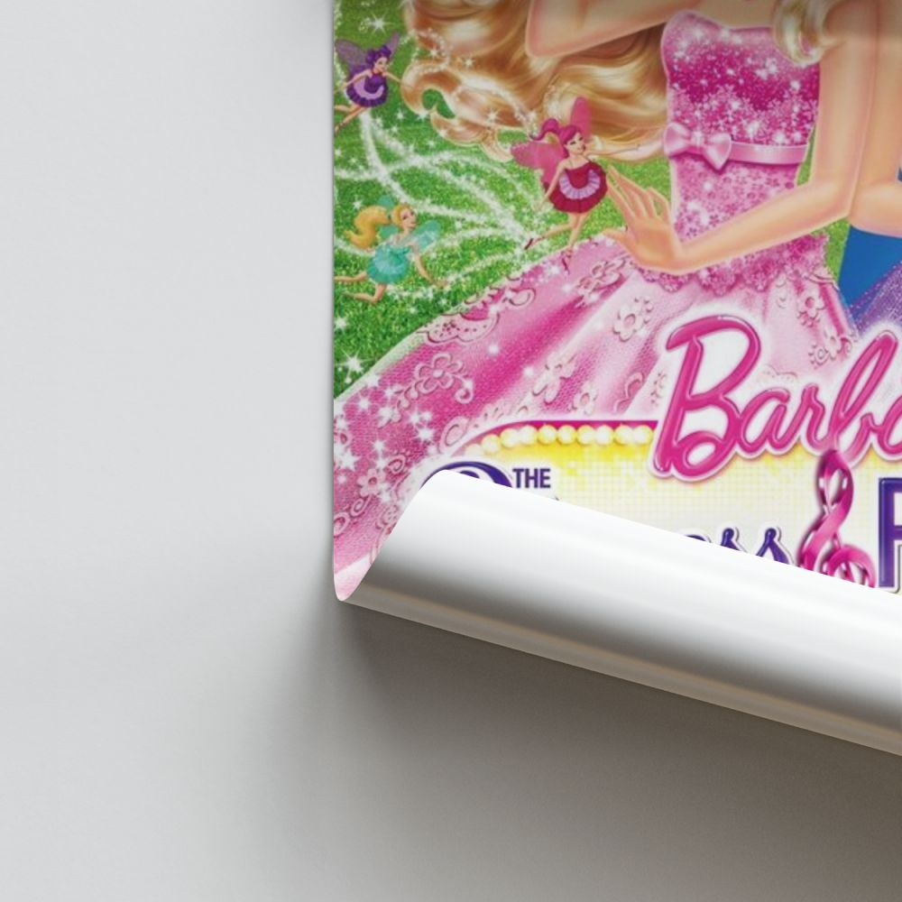 Póster Barbie estrella del pop