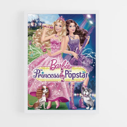 Póster Barbie estrella del pop