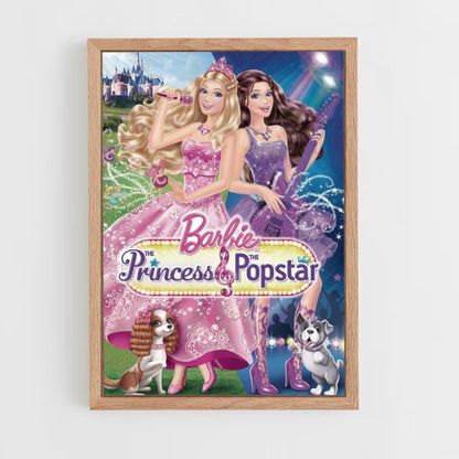 Póster Barbie estrella del pop