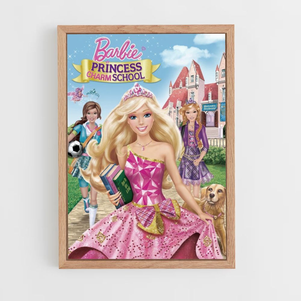 Póster Escuela de Encantos de Barbie