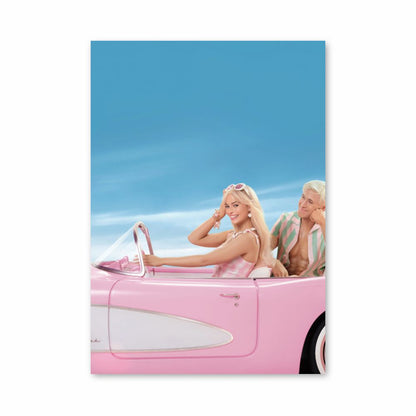 Póster Coche Barbie