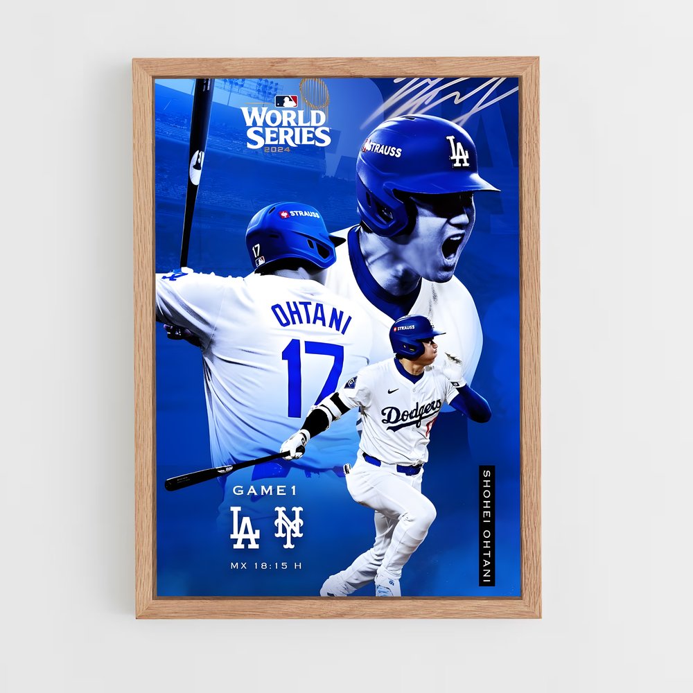 baseball-23 cadre Bois clair