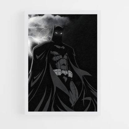 batman-1 cadre Blanc