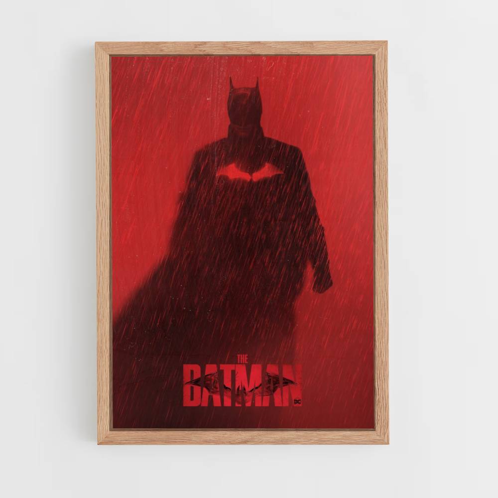 Póster Batman Rojo