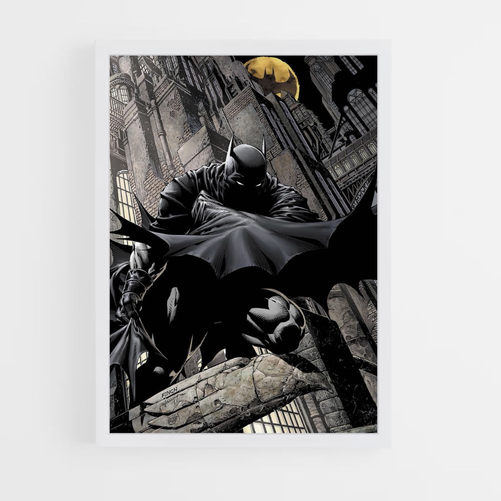 Póster Batman Dibujo