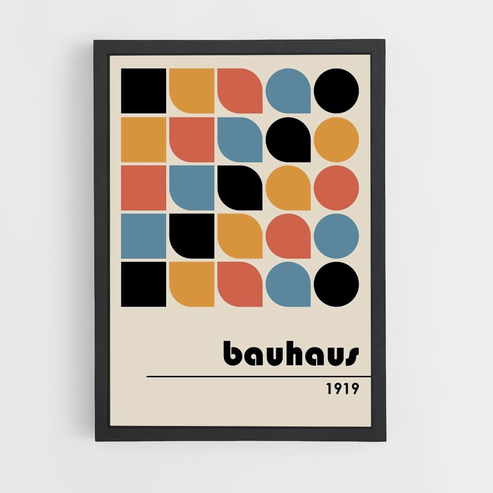 Cartel Bauhaus Minimalista