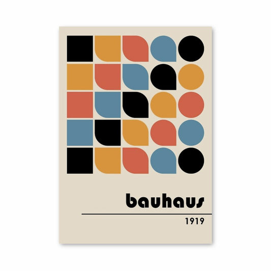 Cartel Bauhaus Minimalista