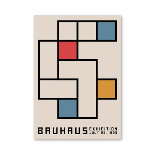 Póster Plaza de la Bauhaus