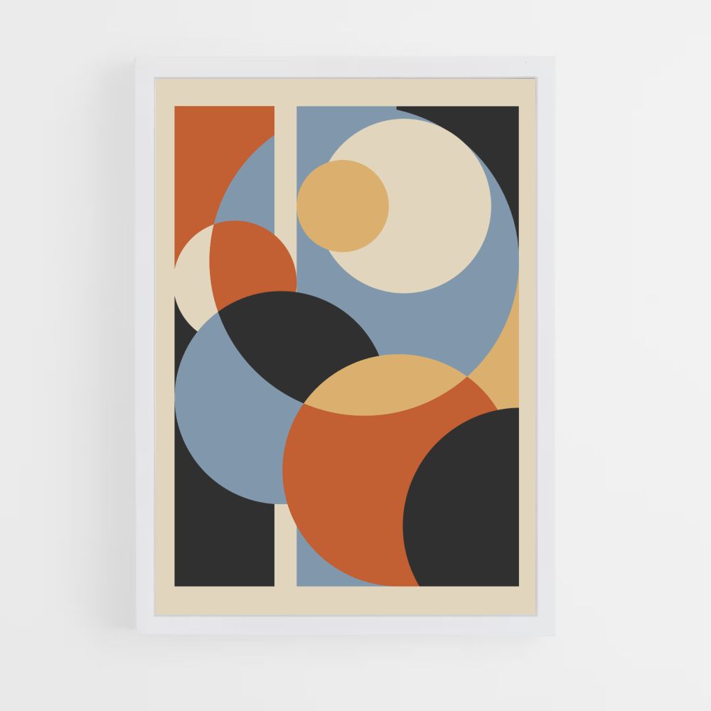 Póster Círculo Bauhaus