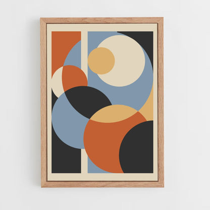 Póster Círculo Bauhaus