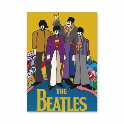 Cartel Los Beatles