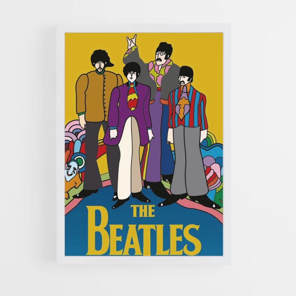 Cartel Los Beatles