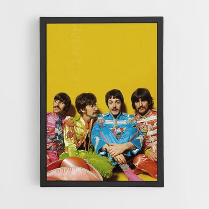 Póster Los Beatles Colorido