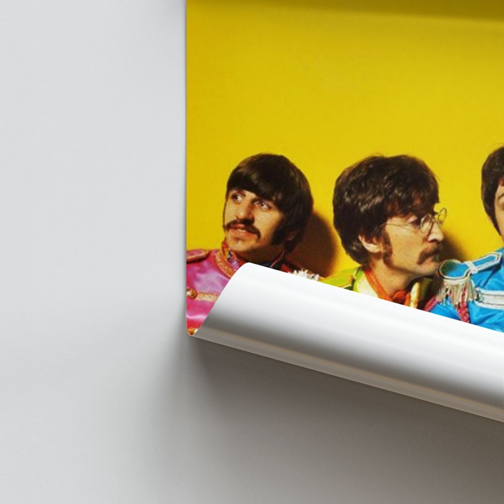 Póster Los Beatles Colorido