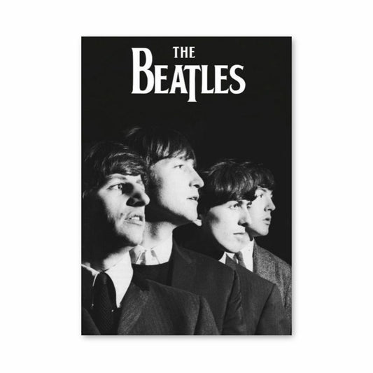 Cartel Los Beatles Retro