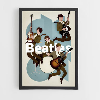 Póster Los Beatles Diseño