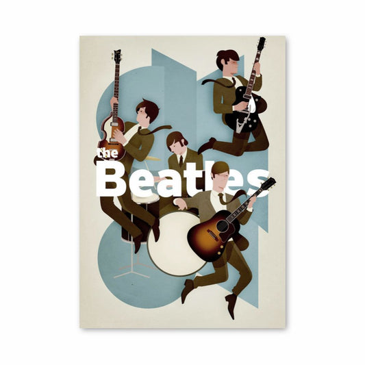 Póster Los Beatles Diseño