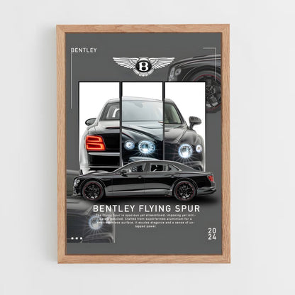 bentley-6 cadre Bois clair