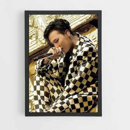 Póster Tablero de ajedrez G-Dragon